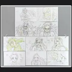 鬼滅の刃　遊郭編　絵巻カフェ　第三期　原画ポストカードセット　竈門禰豆子