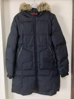 TOMMY HILFIGER レディース　ダウンコート　ネイビー　Ｌサイズ