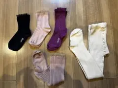 美品 collegien ソックス 28 condor タイツ 5点 セット売り
