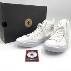 新品 コンバース オールスターライトハイ ホワイト 25cm