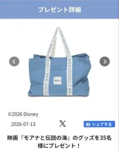Disney モアナと伝説の海ビーチバッグ 非売品 - メルカリ
