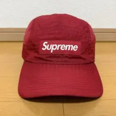 Supreme Washed Nylon Camp Cap オレンジ 17aw - メルカリ