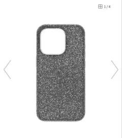 【新品未使用】SWAROVSKI iPhone 15pro (シルバー系)