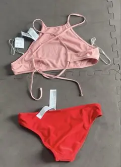 ハイネック　クロスバック　ビギニ　水着　新品