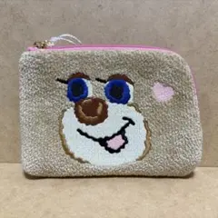 L字ポーチ♡ドアップテディガール ラブラリーバイフェイラー