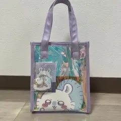 しまむら ちいかわ モモンガ オーロラミニトートバッグ