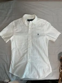Ralph Lauren 半袖シャツ ホワイト　small fitのサムネイル