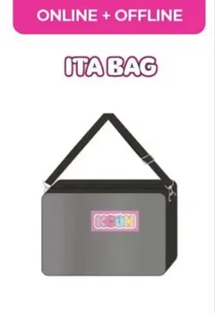 KCON japan 2024 バッグ ITA BAG 黒色 未使用