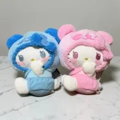 パンダ ハローキティ もこもこベイビーBIGぬいぐるみ　kitty キティー