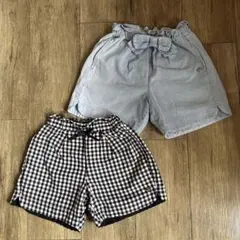 アプレレクール 140 ショートパンツ2着セット