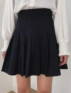 【SHEIN】 シーイン DAZY ハイウエスト プリーツスカート Mサイズ
