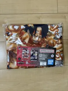 未使用 ワンピース　一番くじ　B賞　カードデザインブランケット　エース
