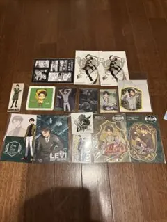 進撃の巨人　リヴァイ　ポストカード　ステッカー　コースター