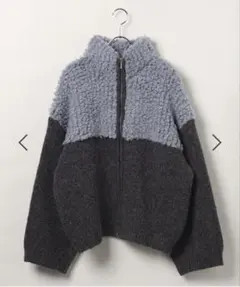 新品　レプシィム　3.5ゲージ切り替えZIPカーディガン