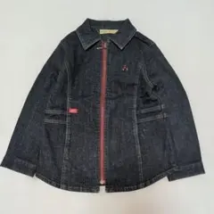 110★エフダッシュ★ジップデニムジャンパー★