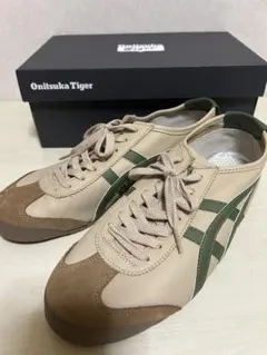 Onitsuka Tiger MEXICO 66 ベージュ/グラスグリーン