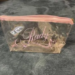 Rady クリアポーチ 約30cm