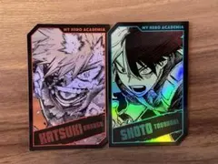 僕のヒーローアカデミア キャラクターズホロカードコレクション 爆豪　轟　②