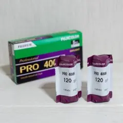 外箱キズあり・未開封5本】FUJIFILM PRO 400H 120 - メルカリ