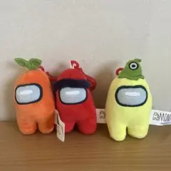 Among Us ぬいぐるみキーホルダーセット