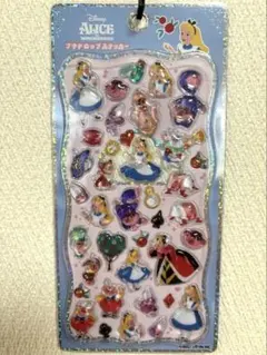 プチドロップステッカー 不思議の国のアリス 正規品 ディズニー アリス