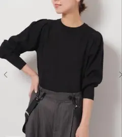 Journal Standard relumeパフスリーブプルオーバー黒