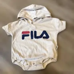 FILA ベビー ロンパース フード付き ベージュのサムネイル