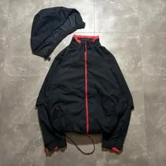 00s NIKE 2way shell jacket y2k ドローコード 短丈