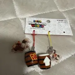 ユニバ ニンテンドー ドンキーコング ディディーコング ストラップセット