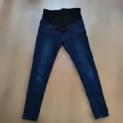 マタニティパンツ　デニム