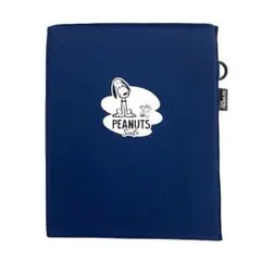 ピーナッツスヌーピー マルチスリムポーチ 11インチ ネイビー