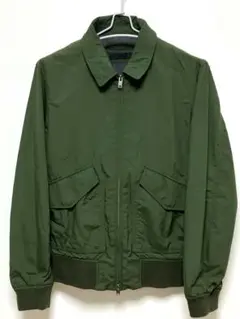 16【美品】 ユニクロ フライトジャケット グリーン M