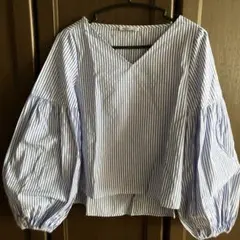 Bershka バルーンスリーブシャツ Sのサムネイル