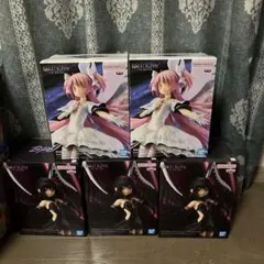 まどか☆マギカ　フィギュア5体
