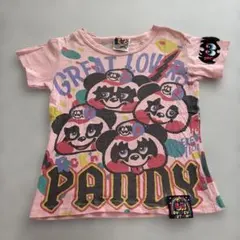LOVE REVOLUTION PANDY Tシャツ ピンクのサムネイル