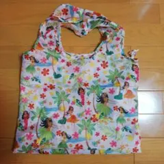 フラ柄　エコバック