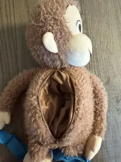 おさるのジョージ　ぬいぐるみバッグ
