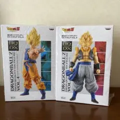 【未開封】ドラゴンボールZ 組立式DXフィギュア　VOL.4 孫悟空、ゴジータ