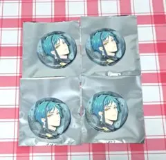 ツイステッドワンダーランド 5周年 缶バッジ フロイド 4個 セット