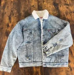Levi's デニムボアジャケット USA製 ヴィンテージ 80-90s