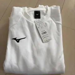 Mizuno ホワイト トレーナー Lサイズ