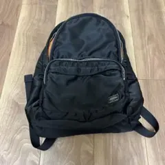【ジャンク品】 PORTER ポーター タンカー デイパック 黒 10L