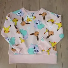 ポケモン　起毛トレーナー　110センチ