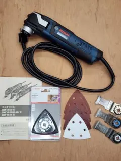 ​【美品】ボッシュ マルチツール GMF 10.8V-LI フルセット 動作確認 美品】ボッシュ マルチツール GMF 10.8V-LI フルセット 動作確認