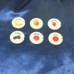 こどもちゃれんじ　ぷち　イングリッシュ　くだものパーツ６枚