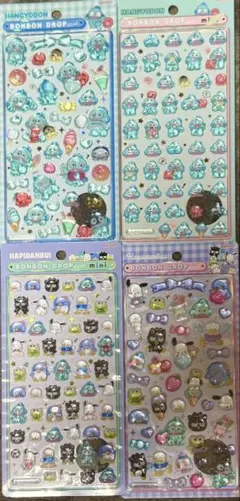 最終値下げ　サンリオ　ボンボンドロップシール　ハンギョドン　正規品