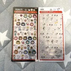 ボンボンドロップシール　スヌーピー　101匹ワンチャン BONBON 2シート