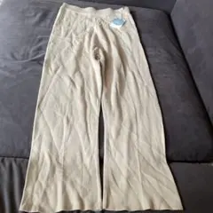 未使用タグ付きALPHA CUBIC ニットパンツ