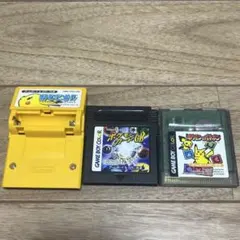 ゲームボーイ用ソフト・ポケモン3種