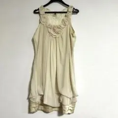 Bou Jeloud♡薔薇モチーフ×裾サテンフォーマルドレス♪新品未使用